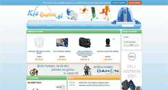 Desktop Screenshot of kjekupim.si